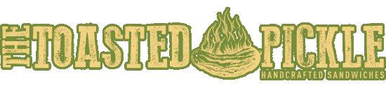 The Toasted Pickle Logo